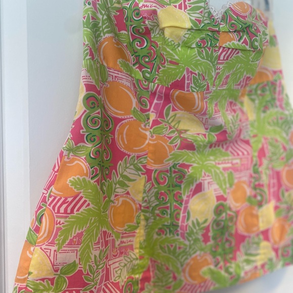 *Vintage* Lilly Pulitzer | Juice Bar Print Halter Top - Picture 5 of 15